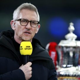 Ex England Star Gary Lineker