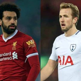 Mohamed Salah and Harry Kane