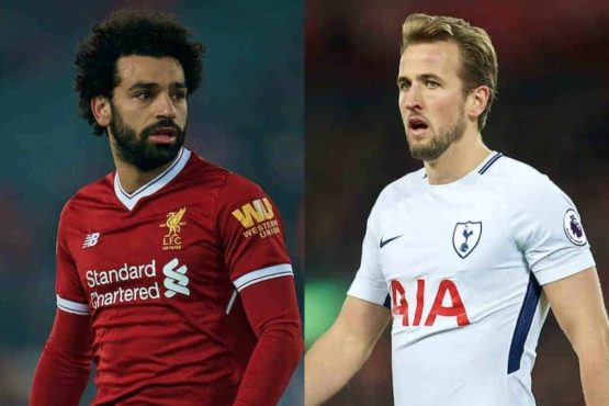 Mohamed Salah and Harry Kane