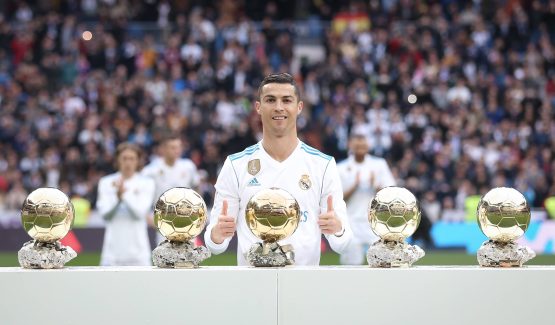 Real Madrid Legend Cristiano Ronaldo Has Been Nominated For The Ballon d'Or 18 Times