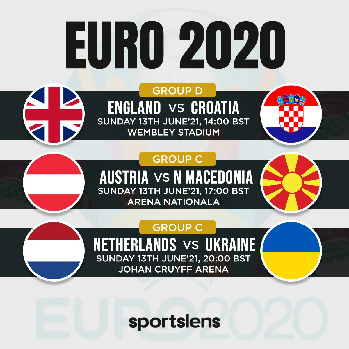 Euro2020 13th June Euro2020 13th June