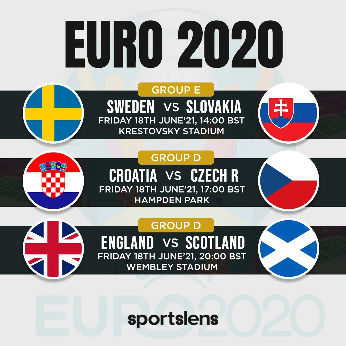 Euro2020 18th June Euro2020 18th June