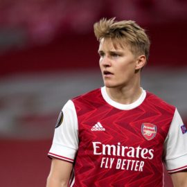 Arsenal Captain Martin Odegaard
