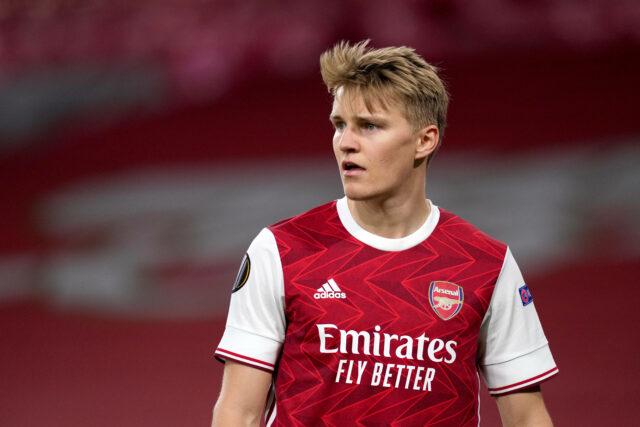 Arsenal Captain Martin Odegaard