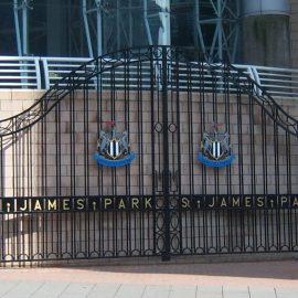St James Park gates 7 September 2013 2