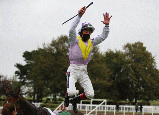 Frankie Dettori rides