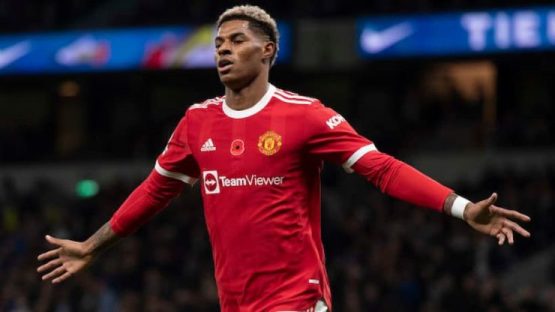 Manchester United's Marcus Rashord Has Been One Of The Quickest Players In The Champions League This Season