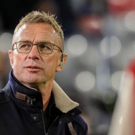 Former Manchester United Manager Ralf Rangnick