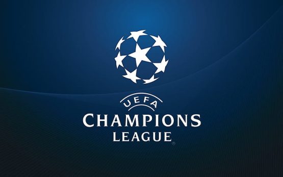 blue uefa champions league logo wallpaper preview