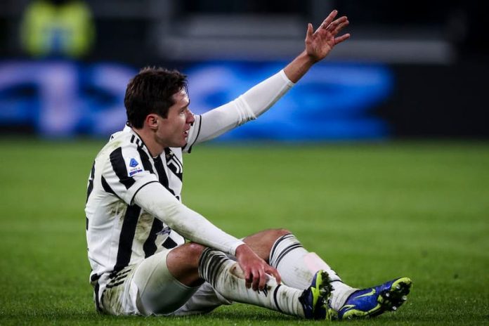 Federico Chiesa tore his ACL vs Roma and will miss the rest of the season