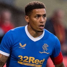 James Tavernier of Glasgow Rangers