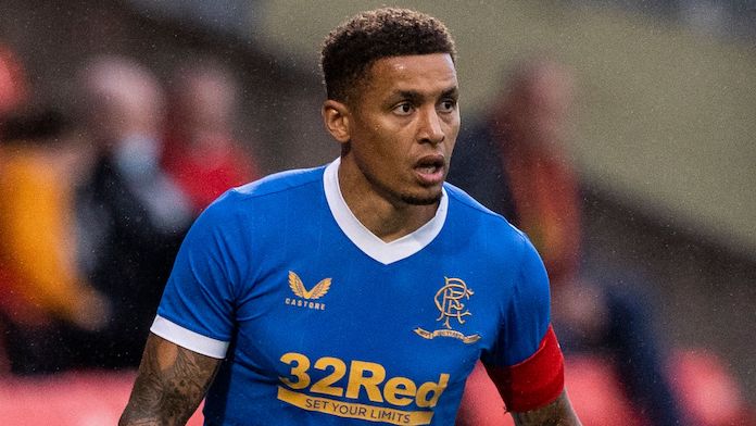 James Tavernier of Glasgow Rangers