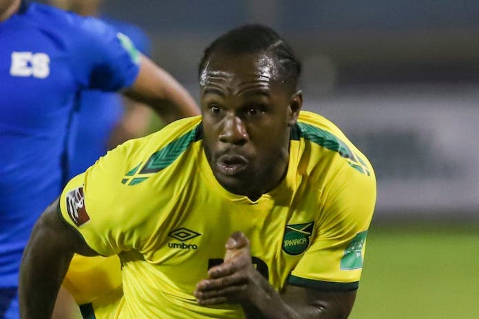 Michail Antonio Playing for Jamaica