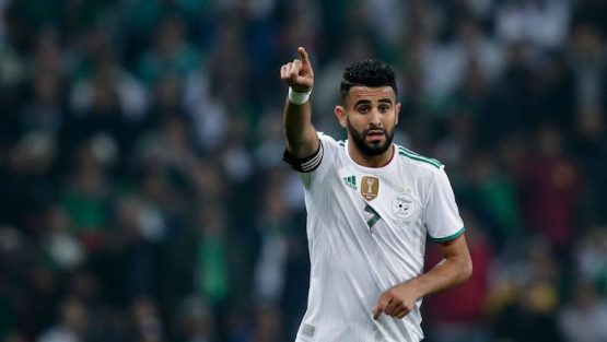 Riyad Mahrez Playing for Algeria