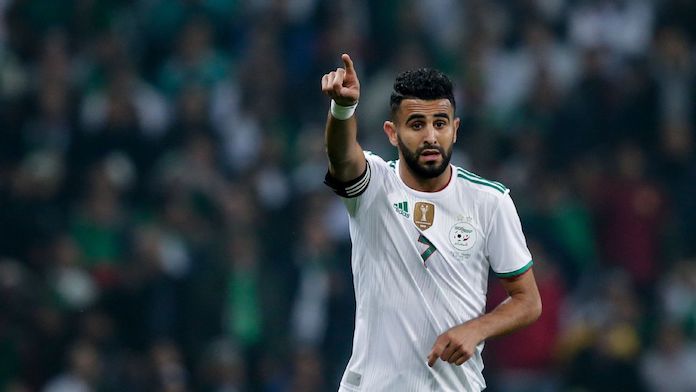 Riyad Mahrez Playing for Algeria