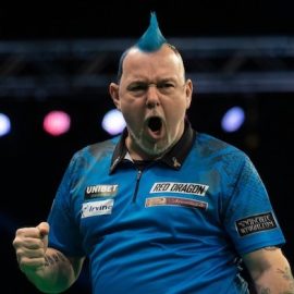 premier league darts - peter wright
