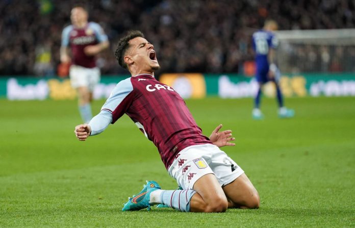 Philippe Coutinho of Aston Villa