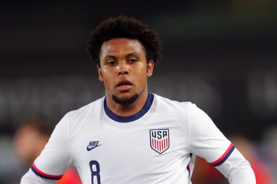 Weston McKennie Playing for USA