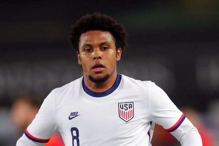 Weston McKennie Playing for USA