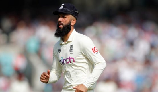 England cricket Moeen Ali Action reu