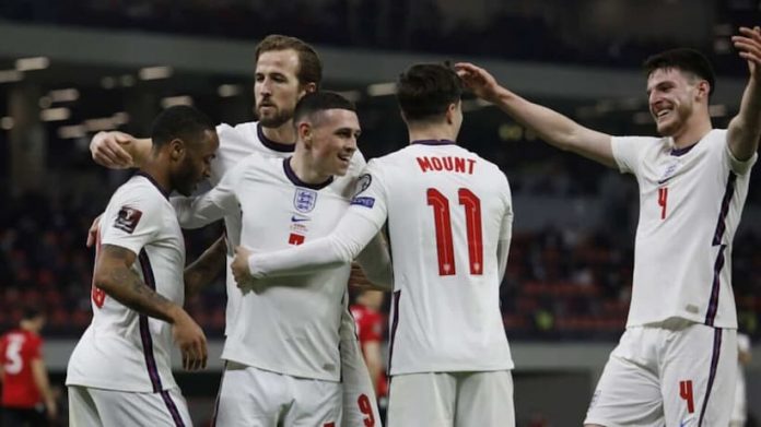 world cup england team