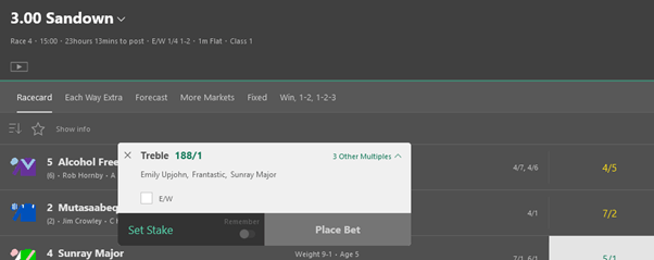Frankie Friday Treble