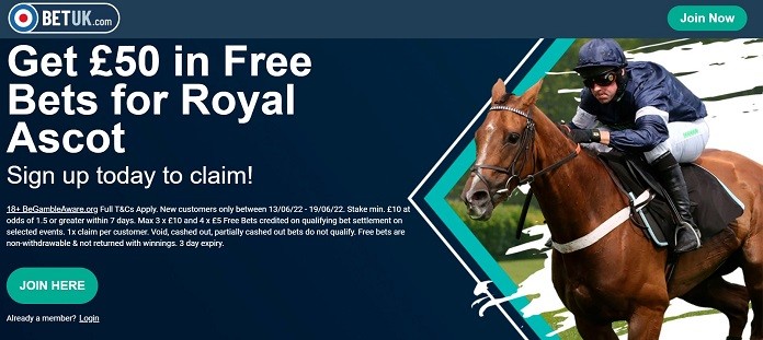 BetUK Royal Ascot offer