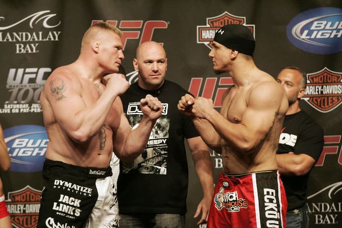Brock Lesnar vs Frank Mir 2Lesnar vs Frank Mir 2 1