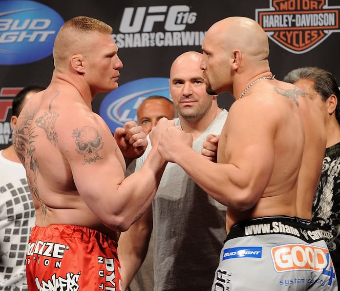 Brock Lesnar vs Shane Carwin