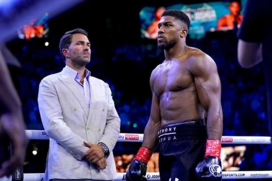 Eddie Hearn Anthony Joshua