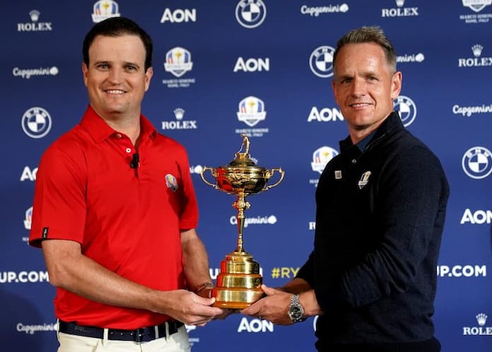 Zach Johnson Luke Donald Ryder Cup