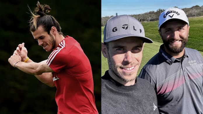 Gareth Bale Jon Rahm Golf