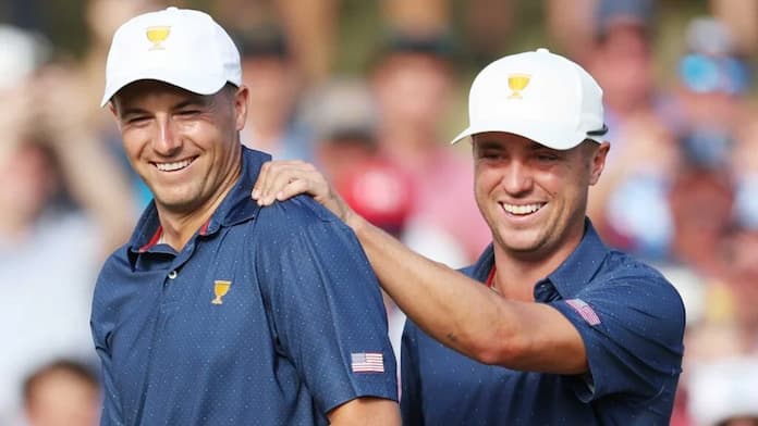 Jordan Spieth and Justin Thomas Golf