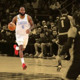 lebron james vs knicks