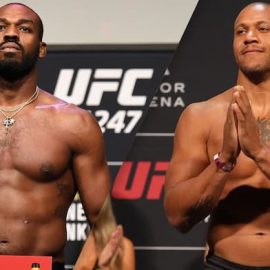 UFC 285 Weigh Ins Jon Jones vs Ciryl Gane