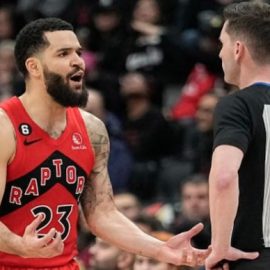 WATCH Fred VanVleet Blast NBA Official Ben Taylor