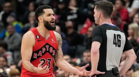 WATCH Fred VanVleet Blast NBA Official Ben Taylor
