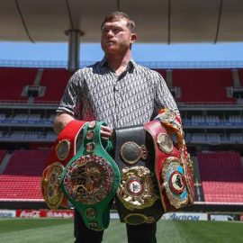 Canelo Belts Boxing 1