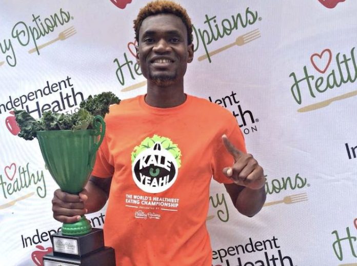Gideon Oji Nathans Hot Dog Eating Contest 2023