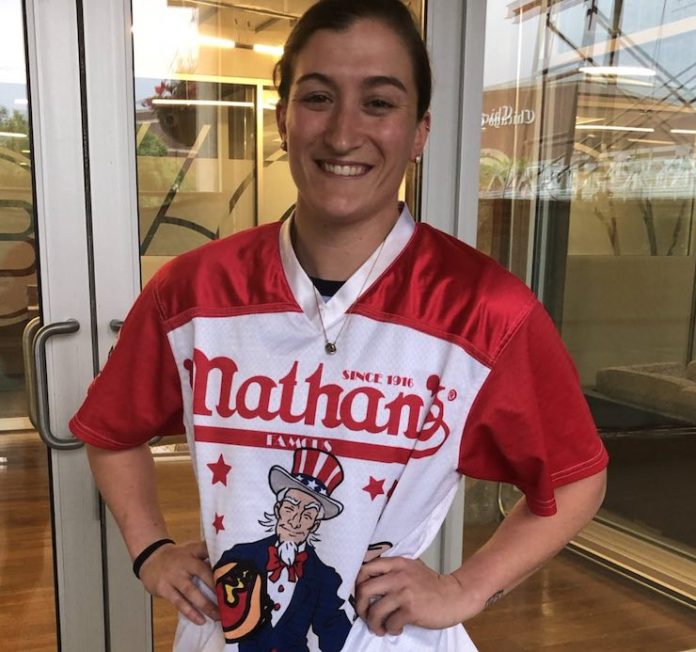 Sophia DeVita Nathans Hot Dog Eating Contest 2023