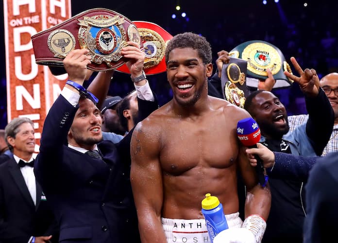 Anthony Joshua bettings
