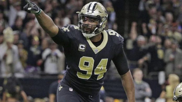 Cam Jordan Saints pic