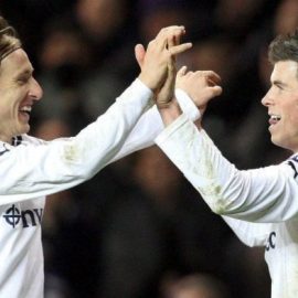 Gareth Bale and Luka Modric