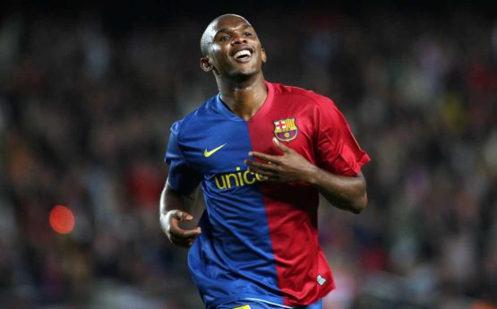 Samuel Eto'o Is One Of Barcelonas All Time Top Scorers Samuel Eto'o Is One Of Barcelonas All Time Top Scorers