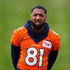 Tim Patrick Broncos pic