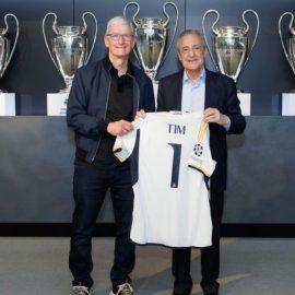 Apple CEO and Real Madrid President