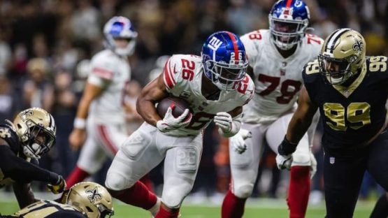 Barkley and Thomas Giants pic