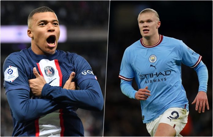 Erling Haaland Kylian Mbappe