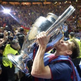 Lionel Messi Is The Second Highest Goalscorer In UCL Knockout Stages