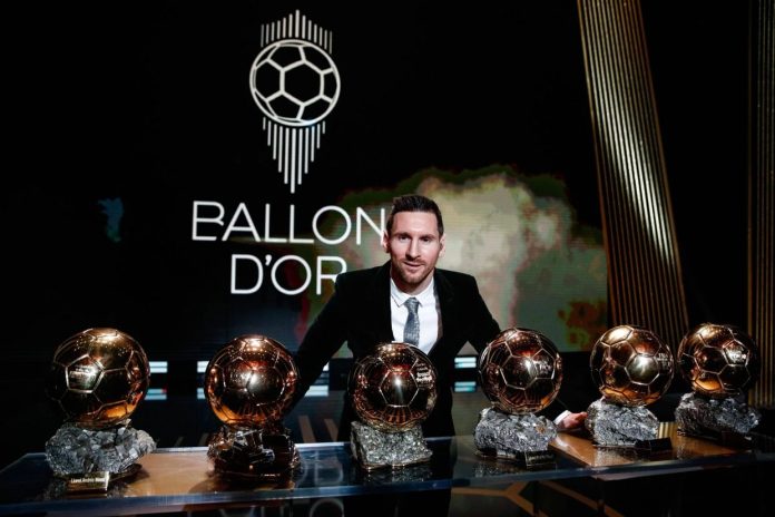 Lionel Messi has won 8 Ballon d'Or Awards for Argentina